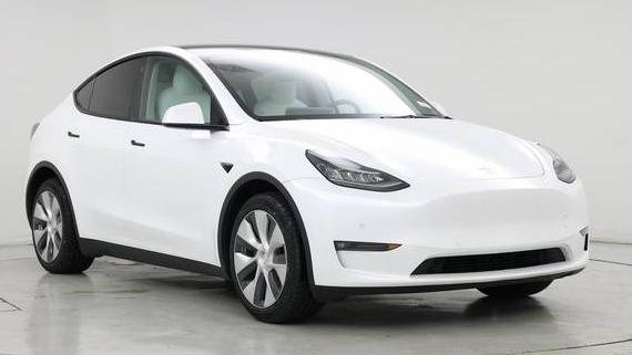 TESLA MODEL Y 2021 5YJYGDEE9MF304056 image